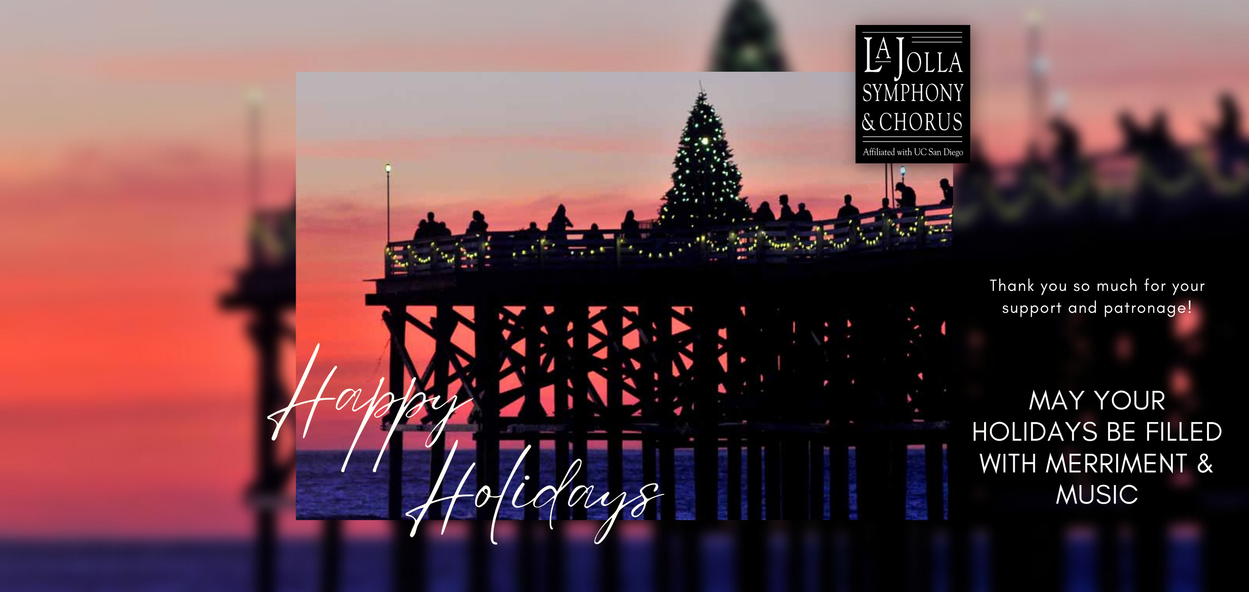 La Jolla Symphony & Chorus Classic. New Works. Choral Masterpieces.