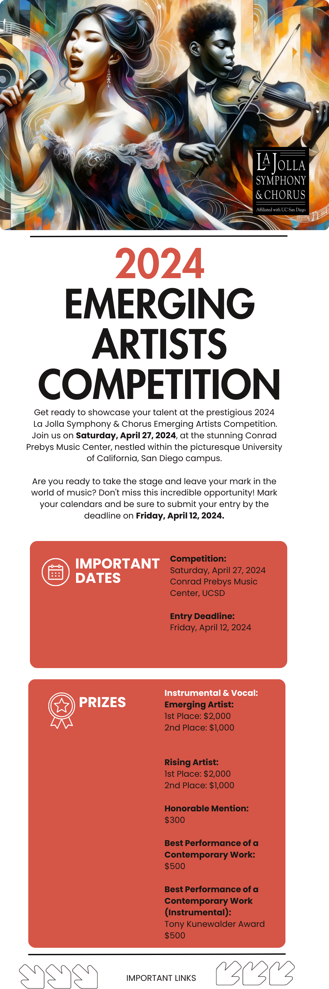 2024 Emerging Artists Competition La Jolla Symphony & Chorus